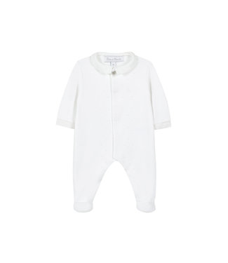 Tartine et Chocolat Tartine et Chocolat - Linge d'Antan Sleepsuit 2A - White