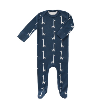 Fresk Fresk - Pyjama met voet Giraf indigo blue