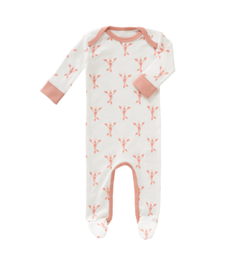 Fresk Fresk - Pyjama met voet Lobster coral pink
