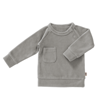 Fresk Fresk - Sweater velours Paloma grey