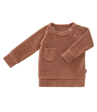 Fresk Fresk - Sweater velours Tawny brown