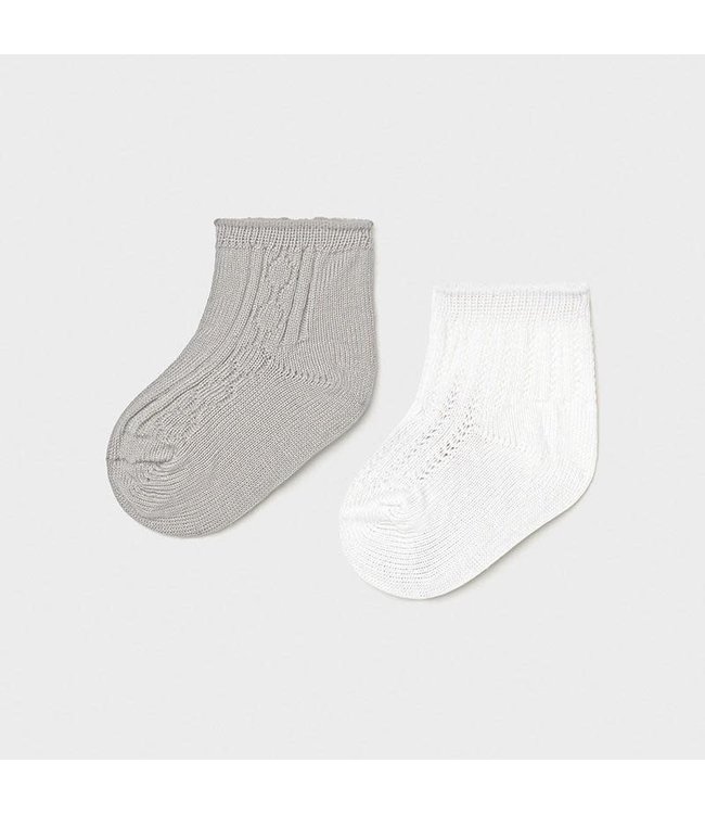 Mayoral Mayoral - Kousen - Wit/Grijs