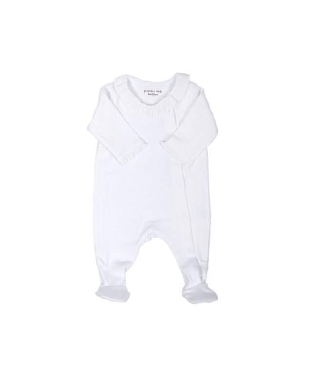 Poetree Kids Poetree Kids - Girl Babypakje Chevron White maat 56cm