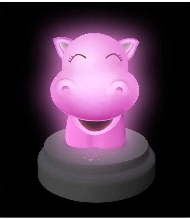 Alecto Alecto - LED night light, hippo