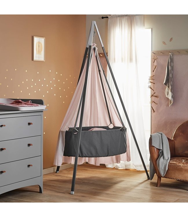 Leander Leander - Classic™ Cradle w. mattress, Grey