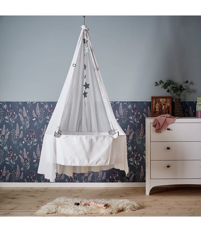 Leander Leander - Classic™ Cradle w. mattress, White