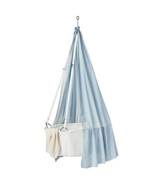 Leander Leander - Canopy for Classic cradle, Dusty blue.