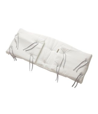 Leander Leander - Bumper for Classic baby cot, Organic, Snow.