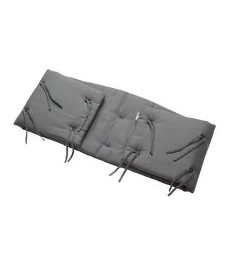 Leander Leander - Bumper for Classic baby cot, Organic, Cool grey.