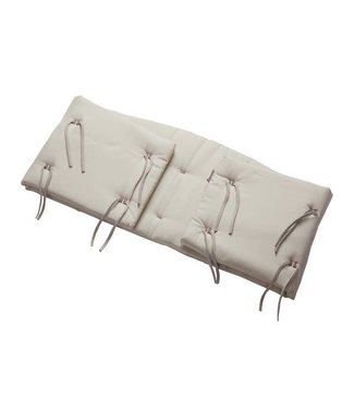 Leander Leander - Bumper for Classic baby cot, Organic, Cappuccino.