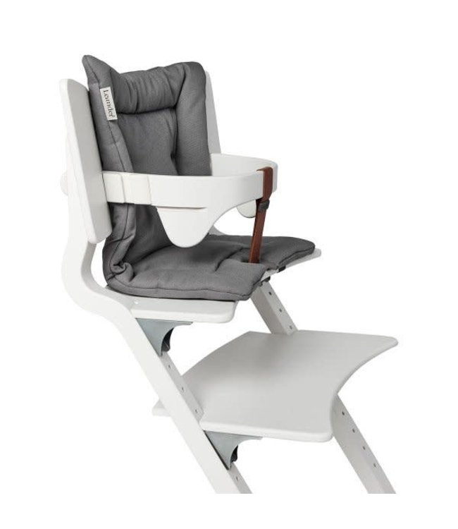 Leander Leander - Cushion for Leander highchairs, Cool grey