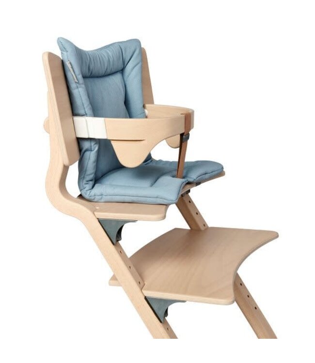 Leander Leander - Cushion for Leander highchairs, Dusty blue
