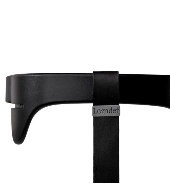Leander Leander - Leather Strap for Leander Safety bar, Black
