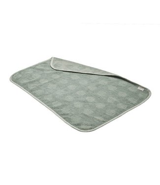 Leander Leander - Topper for changing mat, Dots, Organic Cotton, Sage green