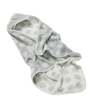 Leander Leander - Hoodie, Dots, Organic Cotton, Cool grey