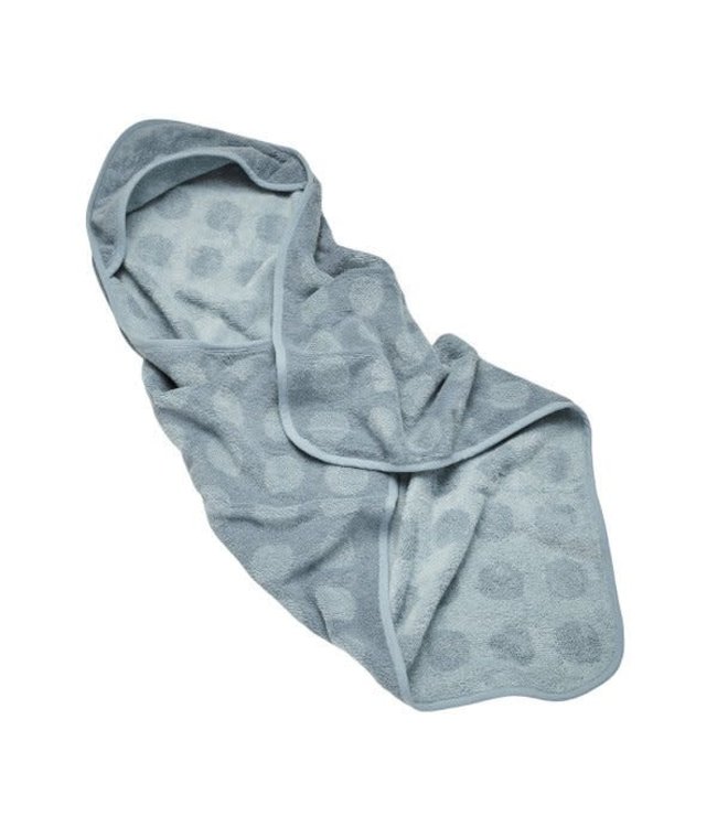 Leander Leander - Hoodie, Dots, Organic Cotton, Blueberry