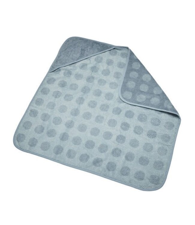 Leander Leander - Hoodie, Dots, Organic Cotton, Blueberry