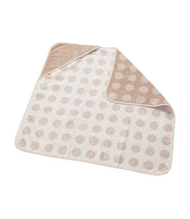 Leander Leander - Hoodie, Dots, Organic Cotton, Cappuccino