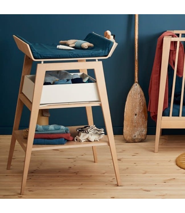 Leander Leander - Linea changing table w. mat, Oak, 2018.