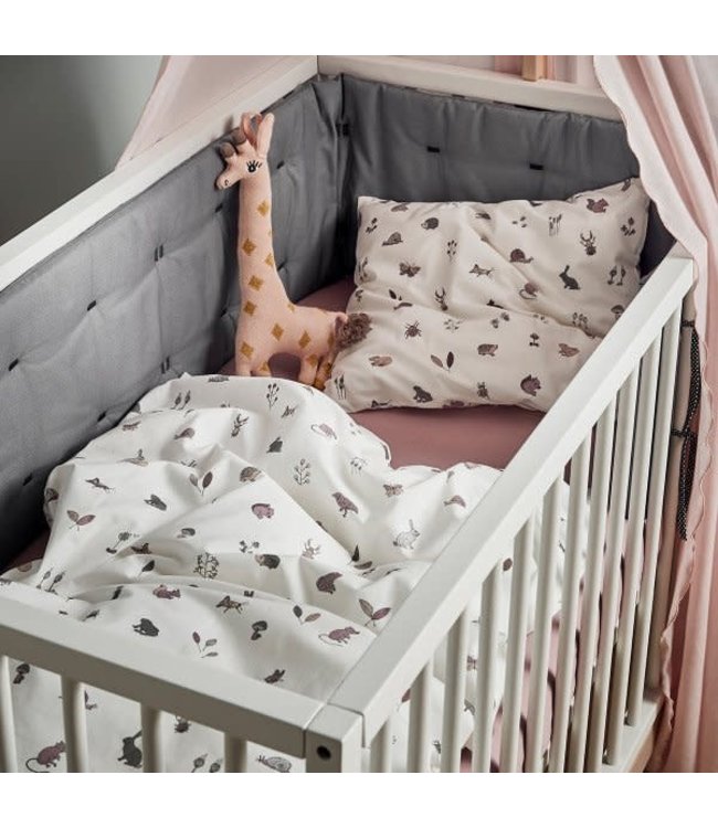 Leander Leander - Bumper for Leander - Linea™ and Luna™ baby cot, Cool grey