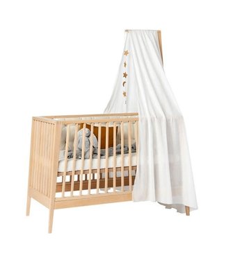 Leander Leander - Canopy for Linea and Luna baby cot, White.