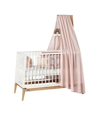 Leander Leander - Canopy for Linea and Luna baby cot, Dusty rose.