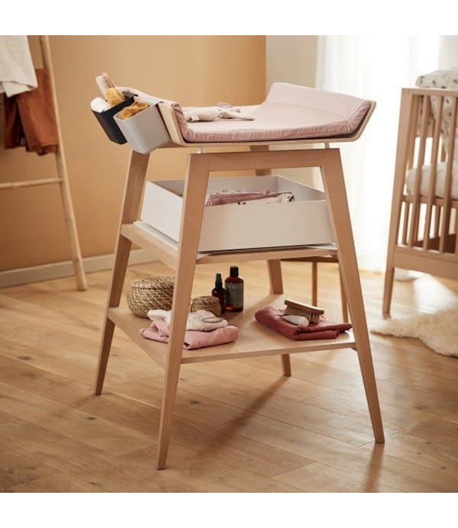 Leander Leander - Cushioncover for Leander - Linea™ changingtable, Dusty rose