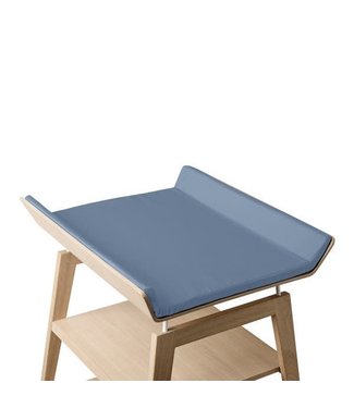 Leander Leander - Cushioncover for Leander - Linea™ changingtable, Dusty blue