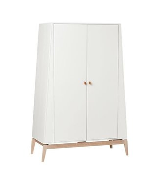 Leander Leander - Luna wardrobe, large, White/Oak .