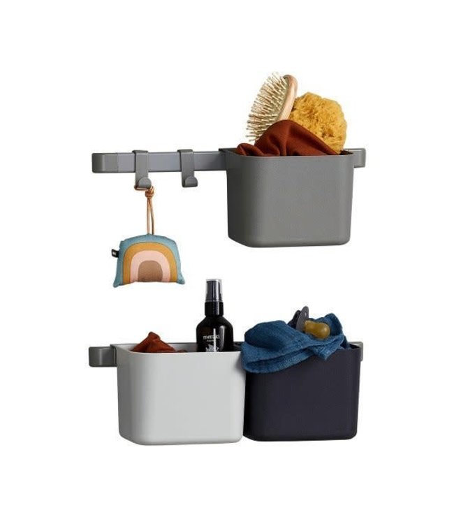 Leander Leander - Organizers 3 pcs., 2 pcs. rack short, Dusty grey