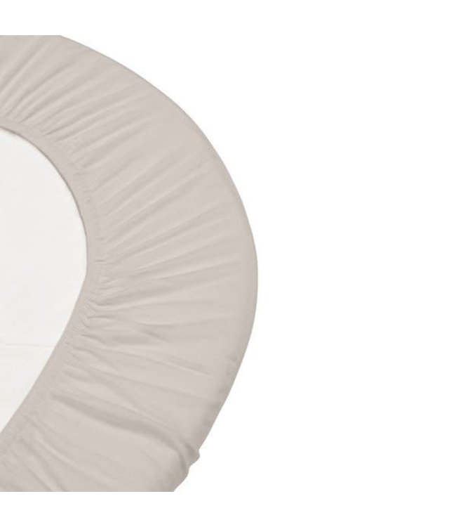 Leander Leander - Sheet for baby cot, 2 pcs., Organic Cotton, Cappuccino
