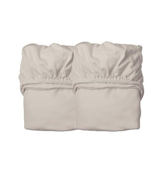 Leander Leander - Sheet for junior bed, 2 pcs, Organic Cotton, Cappuccino