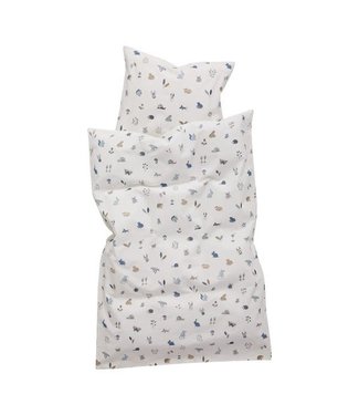 Leander Leander - Baby Bedding, 70x100 cm, Forrest, Dusty blue.