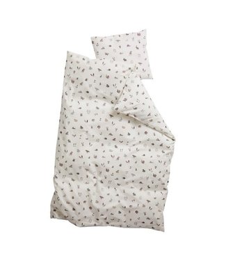 Leander Leander - Junior Bedding, 100x135 cm, Forrest, Dusty rose.