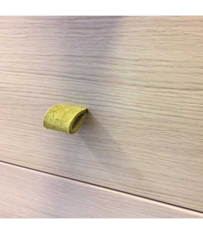 Leander Leander - Handle, felt, 6 pcs., Yellow