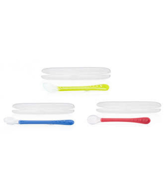 Nuby Nuby - Zachte Lepel Uit Silicone  - 3m+