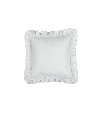 Cotton & Sweets Cotton & Sweets - Pillow with ruffles SG Light grey