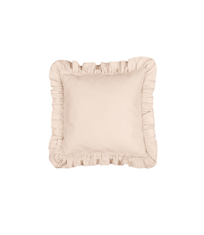 Cotton & Sweets Cotton & Sweets - Pillow with ruffles SG - Nude