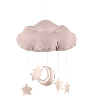 Cotton & Sweets Cotton & Sweets - Cloud mobile Dusty pink, pink stars