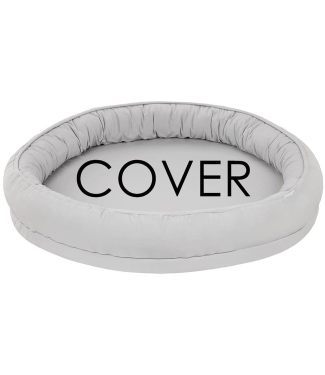 Cotton & Sweets Cotton & Sweet - Junior nest cover - Light grey