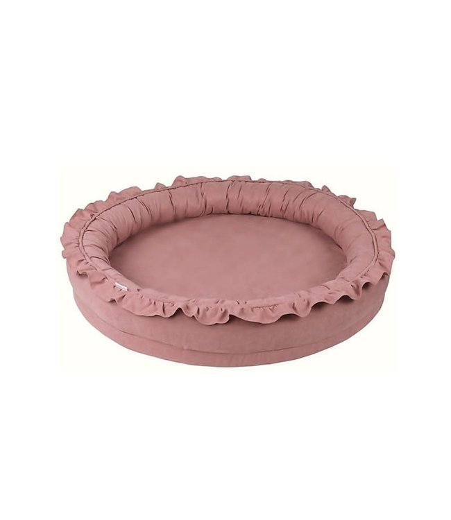 Cotton & Sweets Cotton & Sweet - Small Junior nest with ruffles - Blush