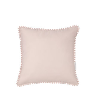 Cotton & Sweets Cotton & Sweets - Soft pillow with lace - Powder pink