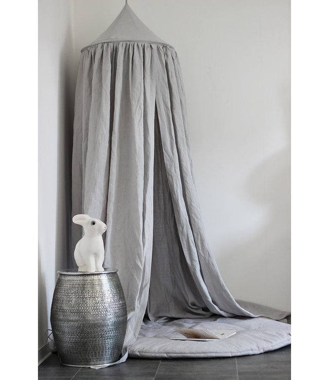Cotton & Sweets Cotton & Sweets - Pure nature Canopy - Light grey