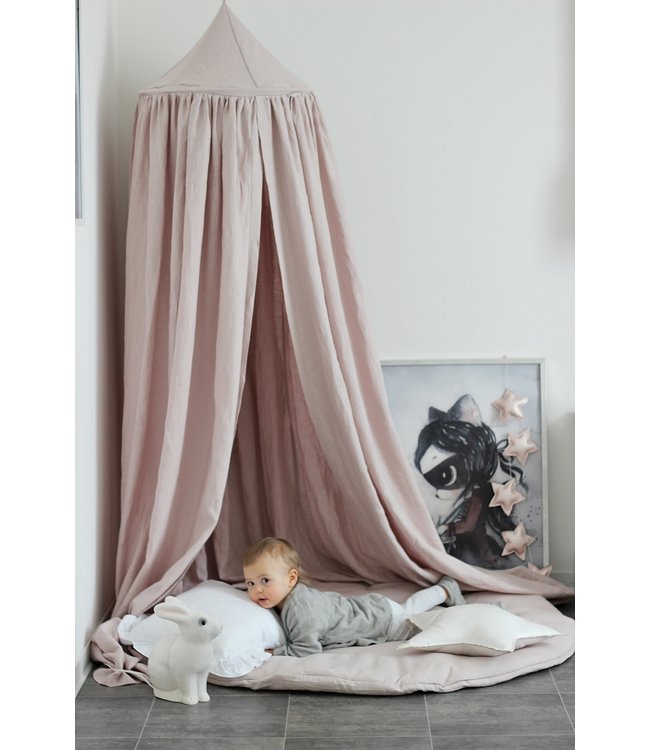 Cotton & Sweets Cotton & Sweets - Pure nature Canopy - Powder pink