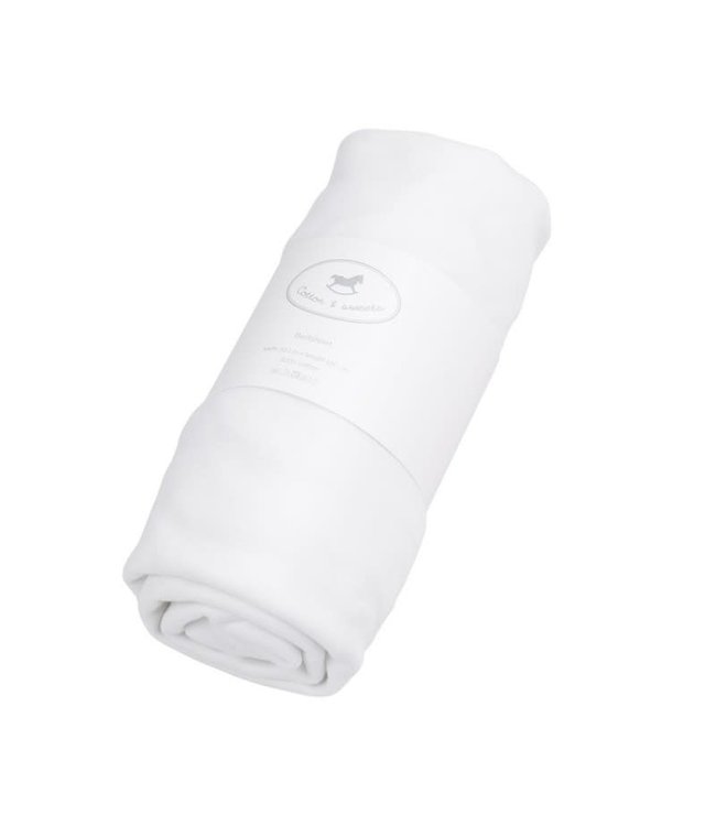 Cotton & Sweets Cotton & Sweets - Bedsheet White 90 x 200