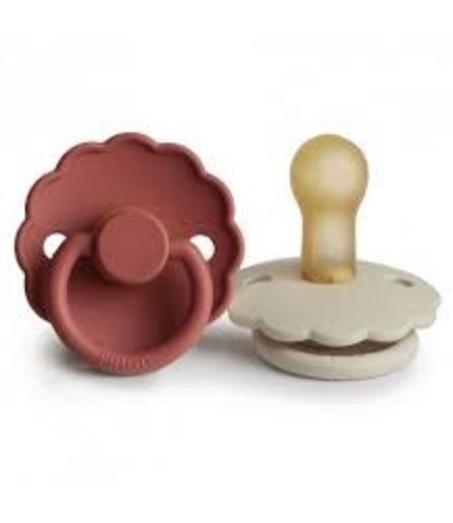 Frigg Frigg - Daisy - 2-Pack - Latex - Baked Clay/Cream - T1