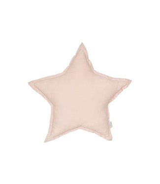 Cotton & Sweets Cotton & Sweets - Star pillow Pure Nature Powder pink