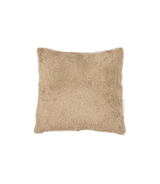 Cotton & Sweets Cotton & Sweets - Sheepskin quare pillow Chocolate
