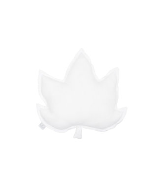 Cotton & Sweets Cotton & Sweets - Maple leaf pillow Pure Nature White