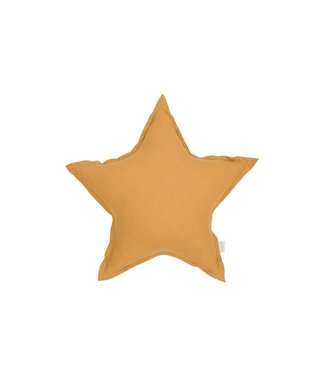 Cotton & Sweets Cotton & Sweets - Star pillow Pure Nature Caramel